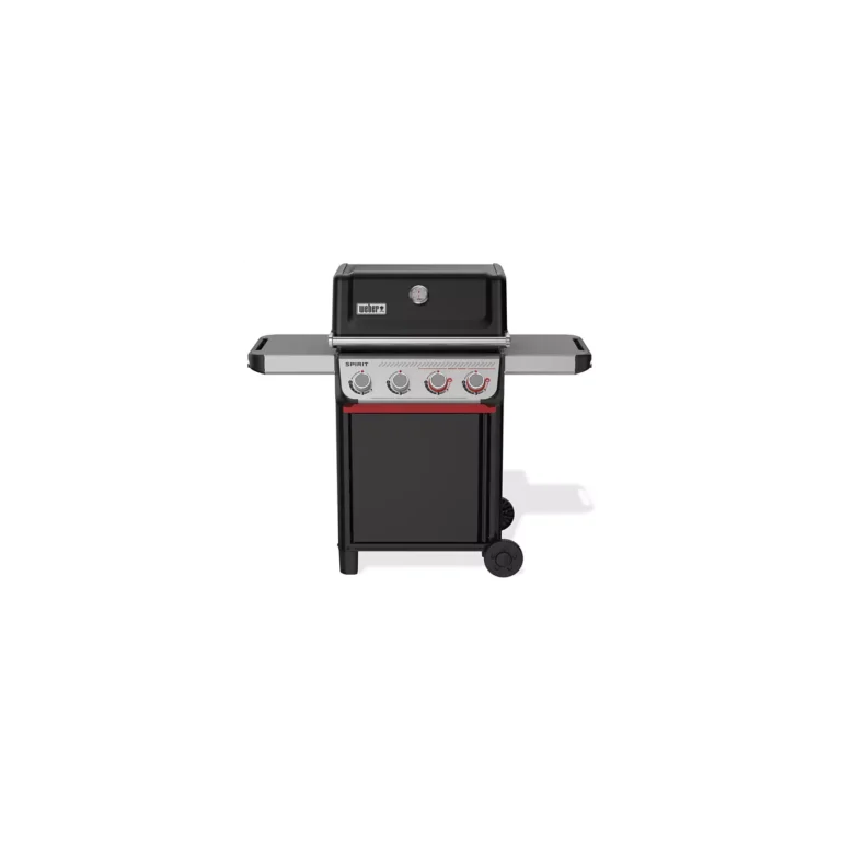 Barbecue gaz WEBER Spirit E-425 mix black grill et plancha