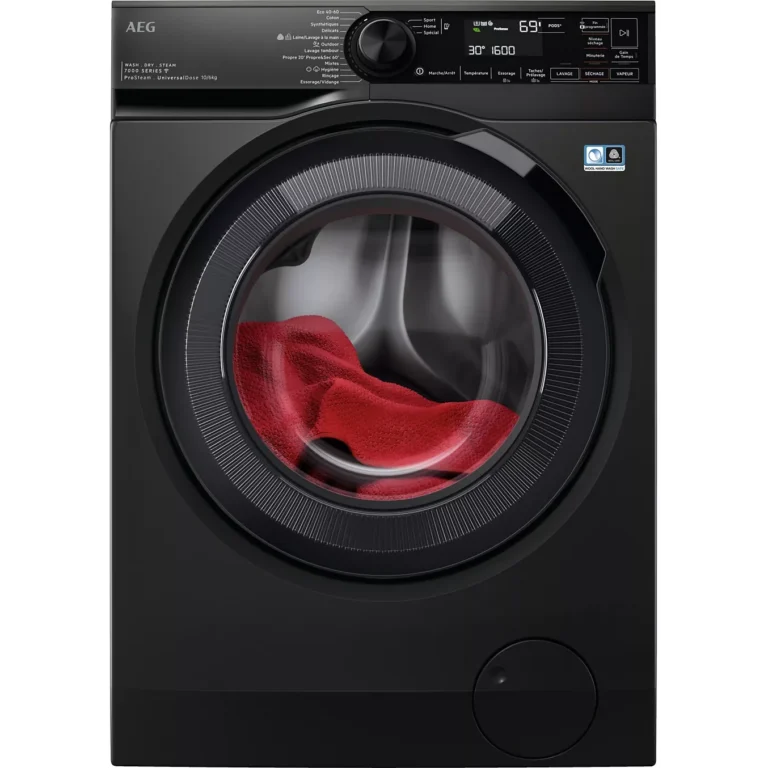 Lave linge séchant hublot AEG LWR73A166NV