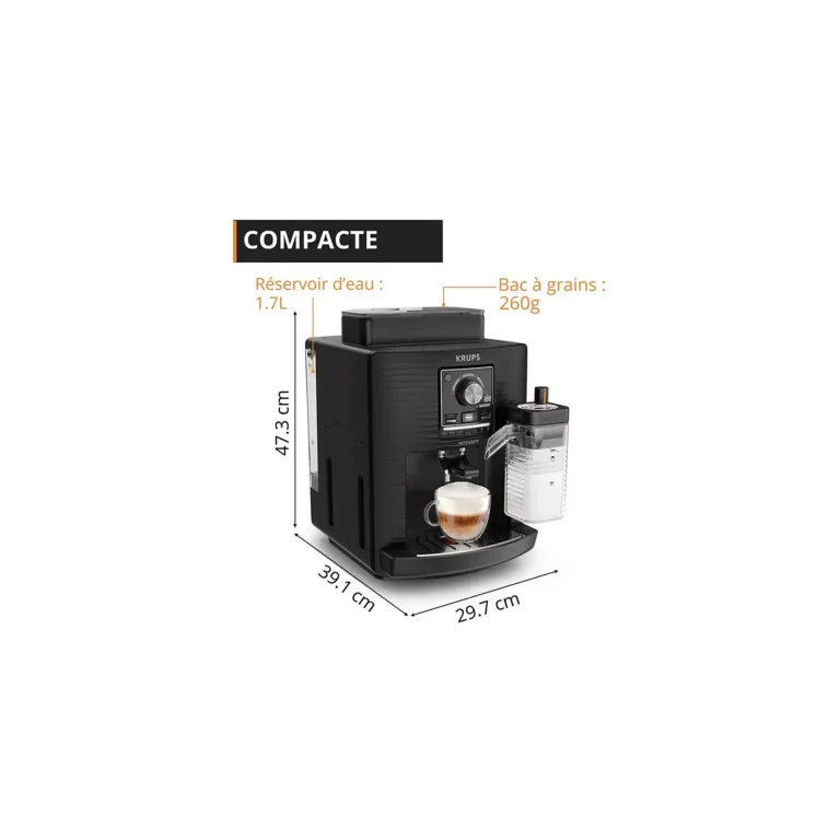 Expresso Broyeur KRUPS Intensity Milk EA5028E0