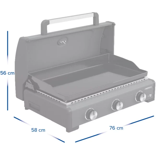 Plancha gaz CAMPINGAZ Gaz Sigma 3 Cook
