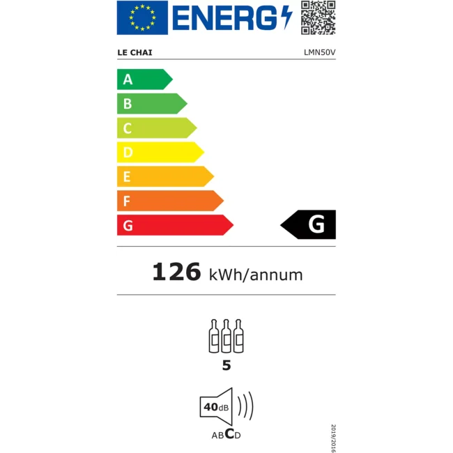Cave à vin encastrable LE CHAI LMN50V