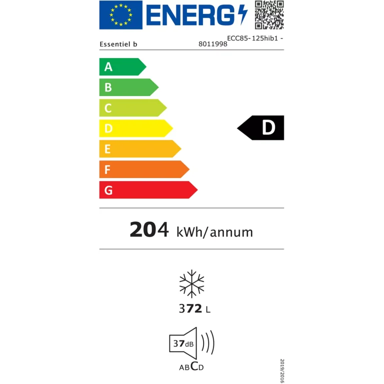 Congélateur coffre ESSENTIELB ECC85-125hib1