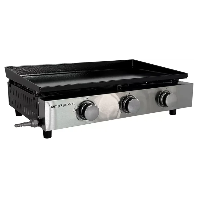 Plancha gaz HAPPY GARDEN Plancha au gaz MÉRIDA 3 brûleurs 6 kW