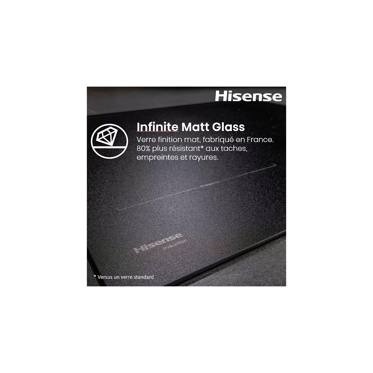 Plaque induction HISENSE HI6443SRWF InfiniteMattGlass - Image 8