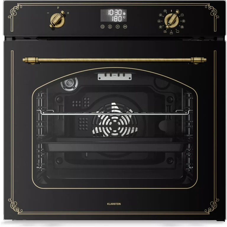 Four encastrable KLARSTEIN 60 cm pyrolyse 3150W 76L Noir Victoria