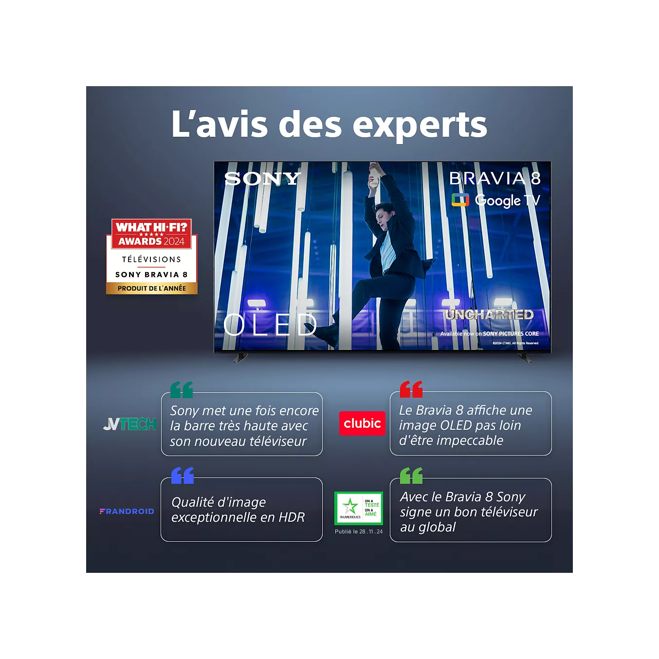 TV OLED SONY 55BRAVIA8 (139cm) – Image 8