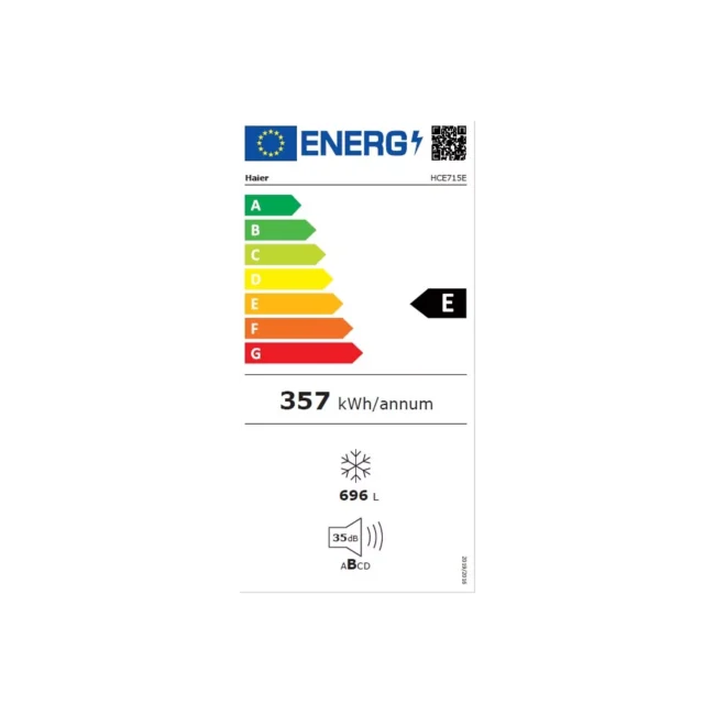 Congélateur coffre HAIER HCE715E
