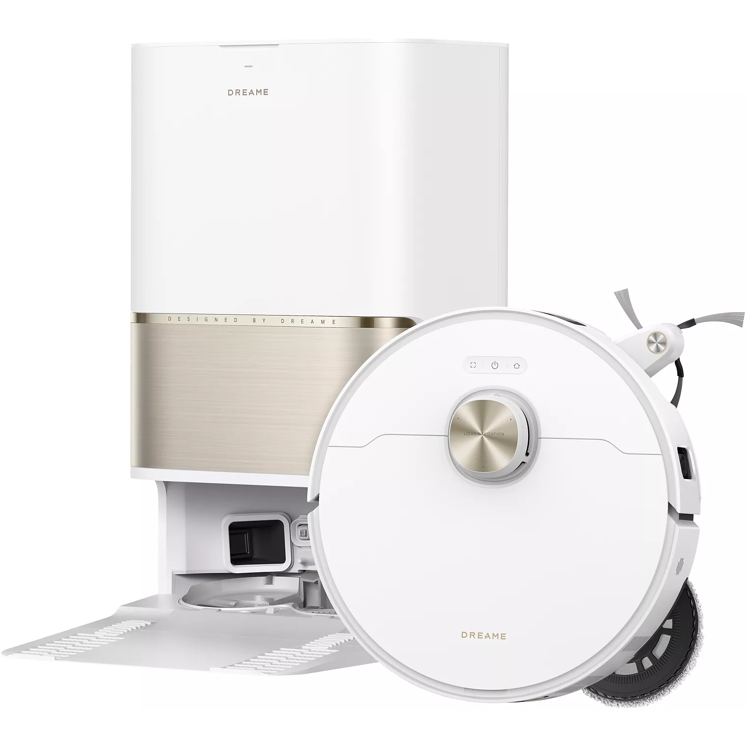Robot Aspirateur Laveur DREAME L50s Pro Ultra White – Image 11