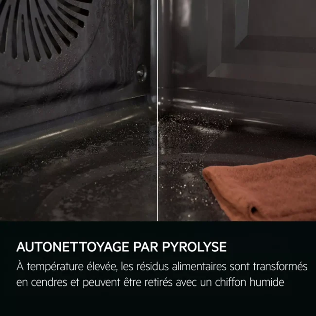 Four encastrable fonction vapeur AEG TR7PB731SB