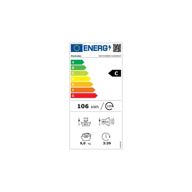 Sèche linge pompe à chaleur ELECTROLUX 8033633