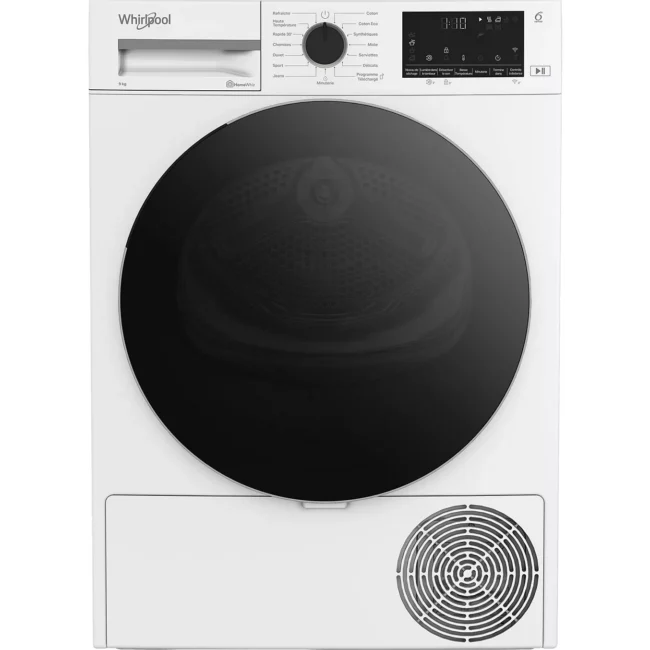 Sèche linge pompe à chaleur WHIRLPOOL CWD93MWBSFRX
