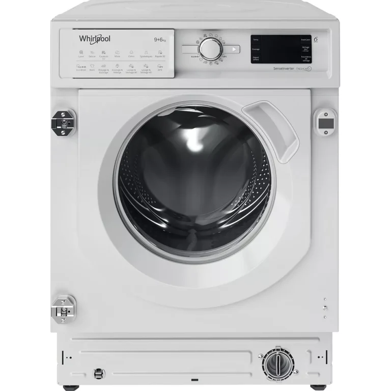 Lave linge séchant hublot encastrable WHIRLPOOL BIWDWG96146FR
