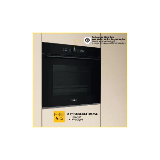 Four encastrable fonction vapeur WHIRLPOOL WK5BAFS81PM1S