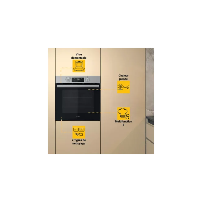 Four encastrable WHIRLPOOL OMR58RR1X