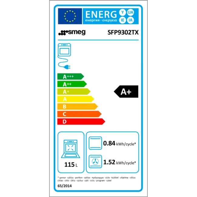 Four encastrable SMEG SFP9302TX