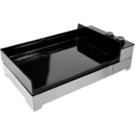 Plancha gaz FORGE ADOUR Premium 60 Inox 2brûleurs à poser, 58.5x40.5 cm