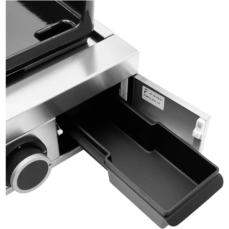Plancha gaz FORGE ADOUR Modern 75 Inox 3 brûleurs à poser, 74.4x40.2 cm