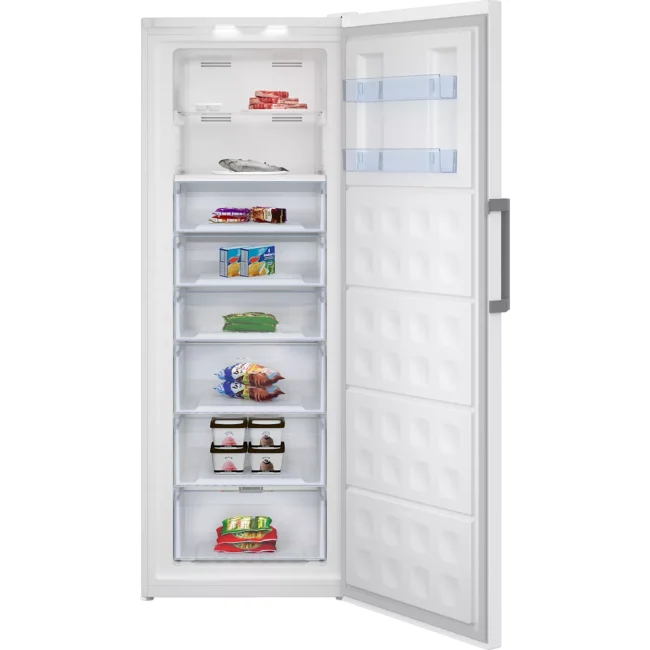 Congélateur armoire BEKO RFNE448E55W
