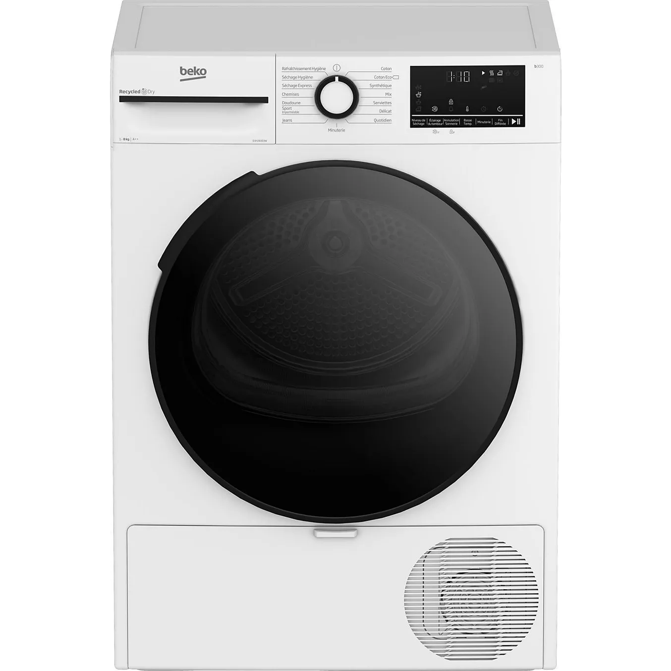 Sèche linge pompe à chaleur BEKO D3H29D93WC – Image 8