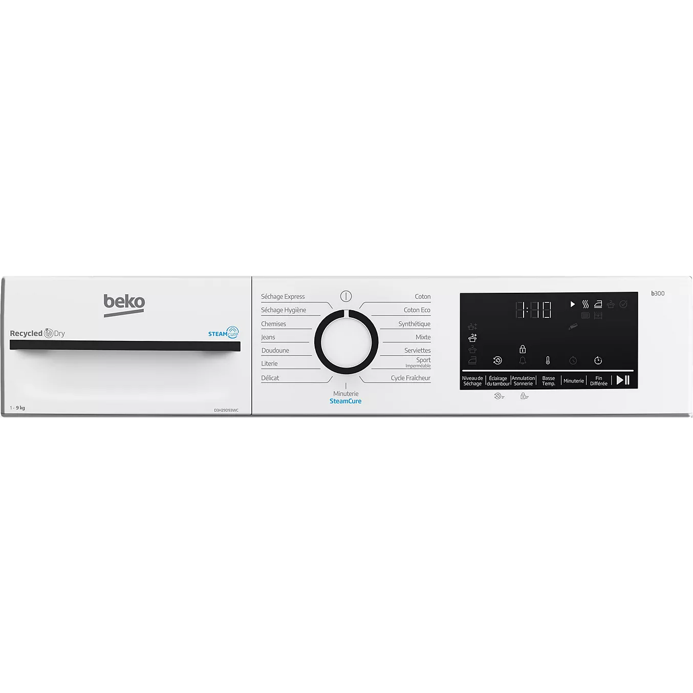 Sèche linge pompe à chaleur BEKO D3H29D93WC – Image 3