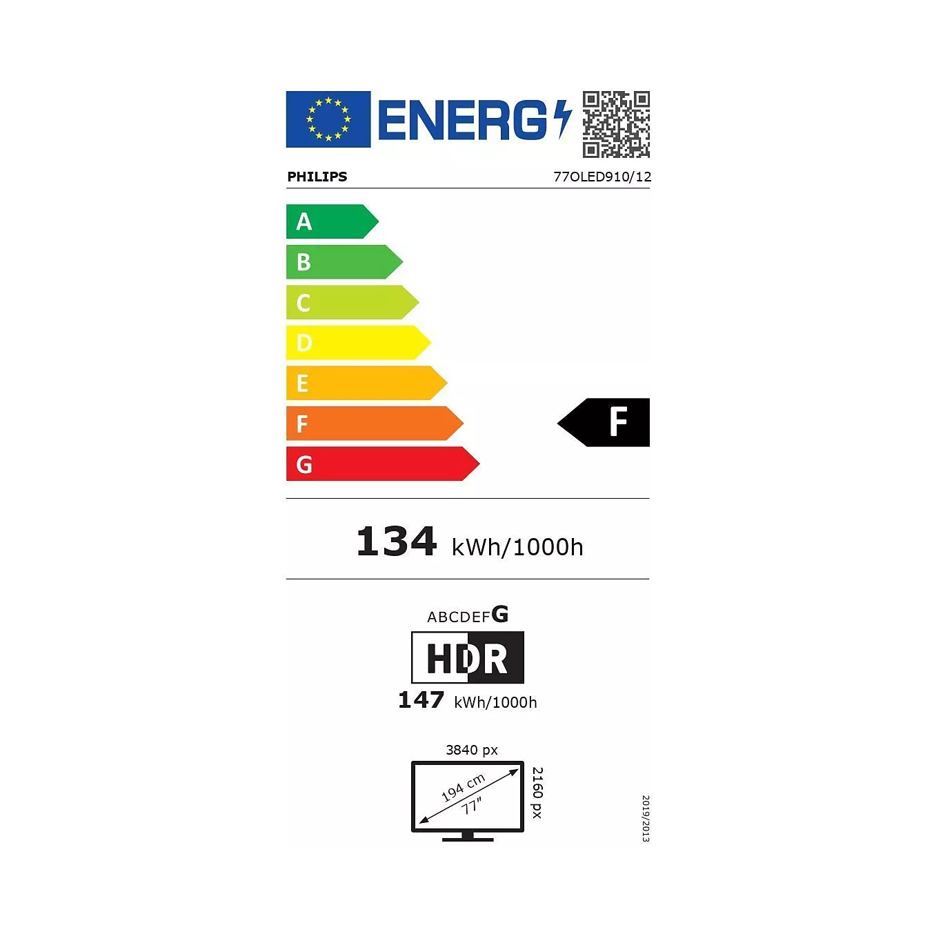 TV OLED PHILIPS 77OLED910 Ambilight 2025 – Image 9