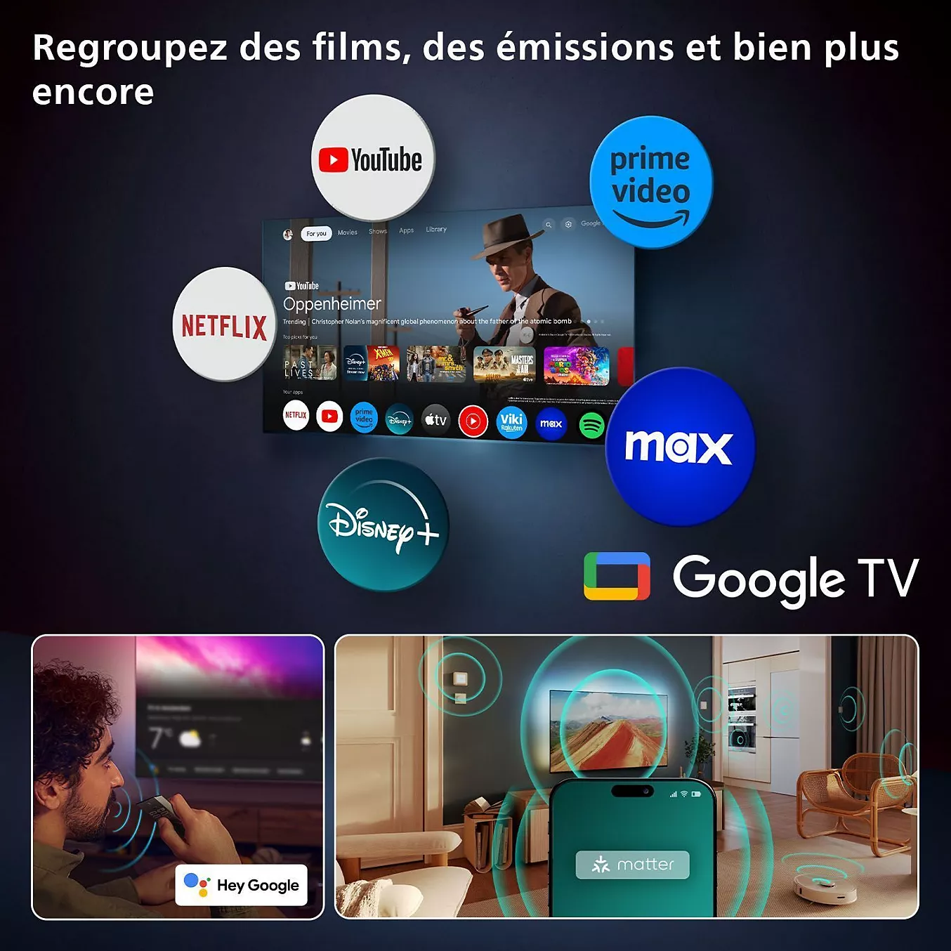 TV OLED PHILIPS 77OLED910 Ambilight