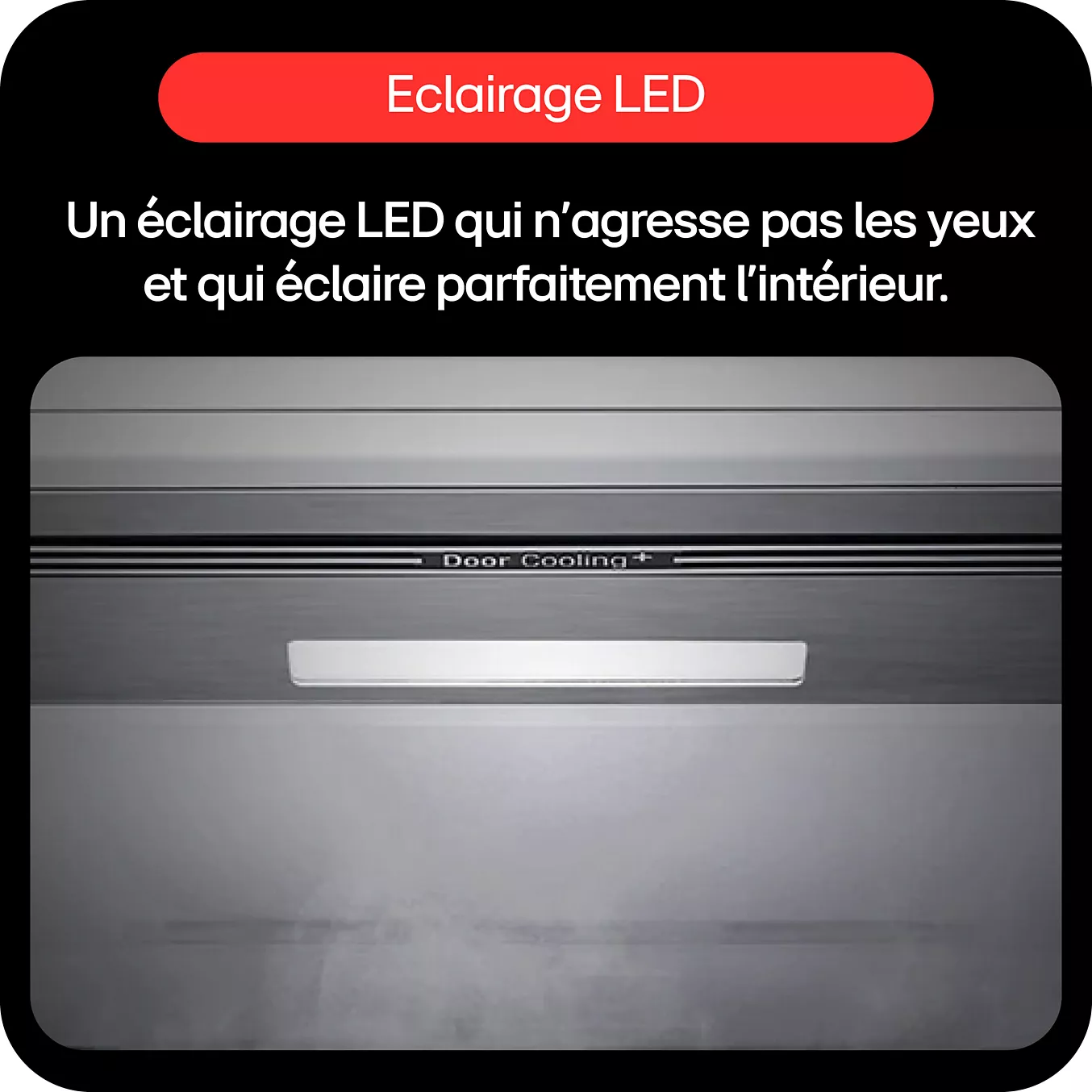 Réfrigérateur multi portes LG GMG860EPBE – Image 3
