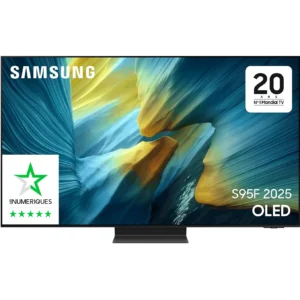 TV OLED SAMSUNG TQ83S95F sans reflet 4K AI Smart TV2025