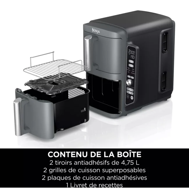 Friteuse sans huile NINJA Double Stack XL 9,5 L SL400EU