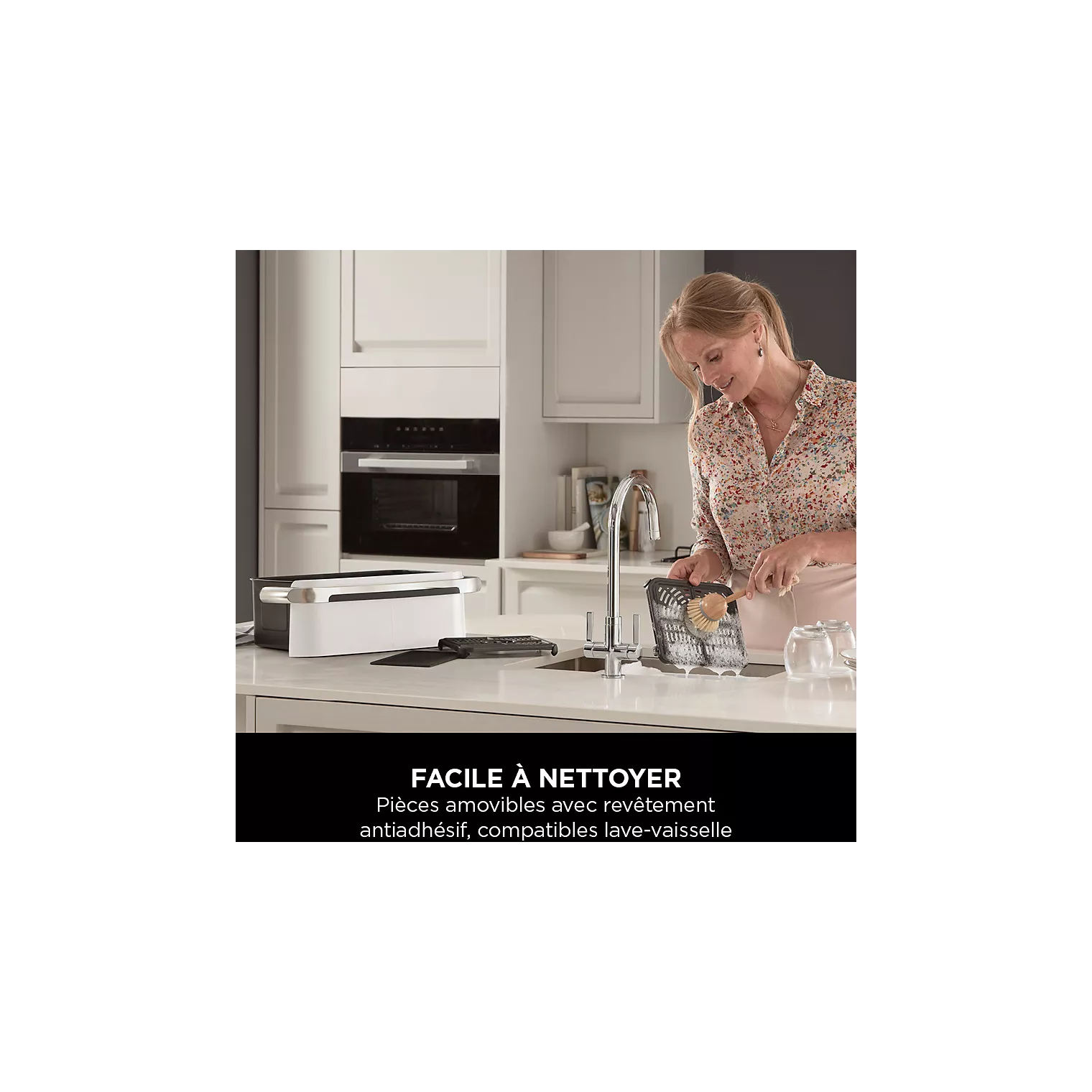 Friteuse sans huile NINJA Foodi flex 10.4L AF500EUWH – Image 3