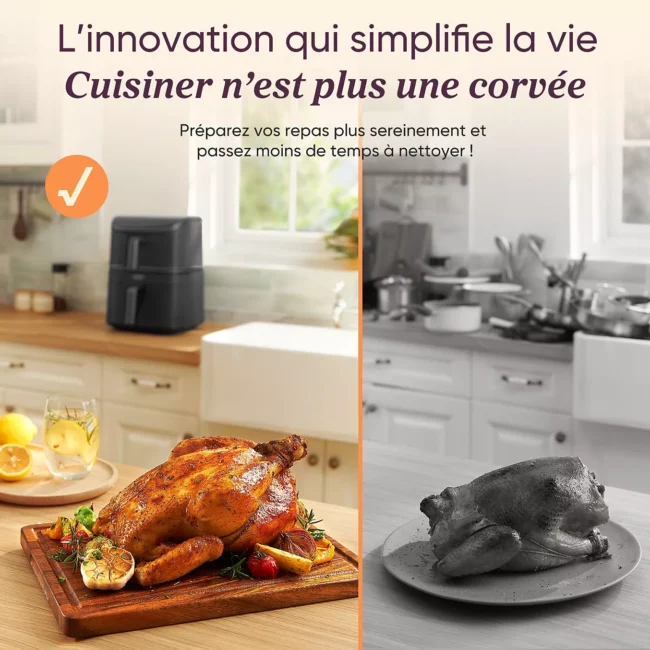 Friteuse sans huile COSORI KOSP0041EUN Turbo Tower Basic 10,8 L