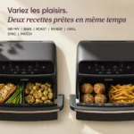 Friteuse sans huile COSORI Dual Blaze Twinfry Compact 8.6-L KAAPAFC
