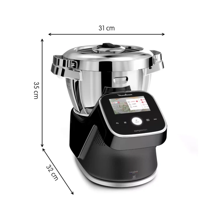 Robot multifonction MOULINEX I Companion Touch Pro XL Noir HF93D810