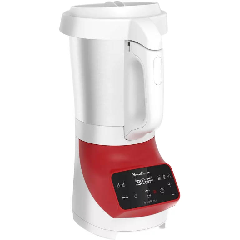 Blender chauffant MOULINEX SOUP & PLUS LM924500 ROUGE 2L