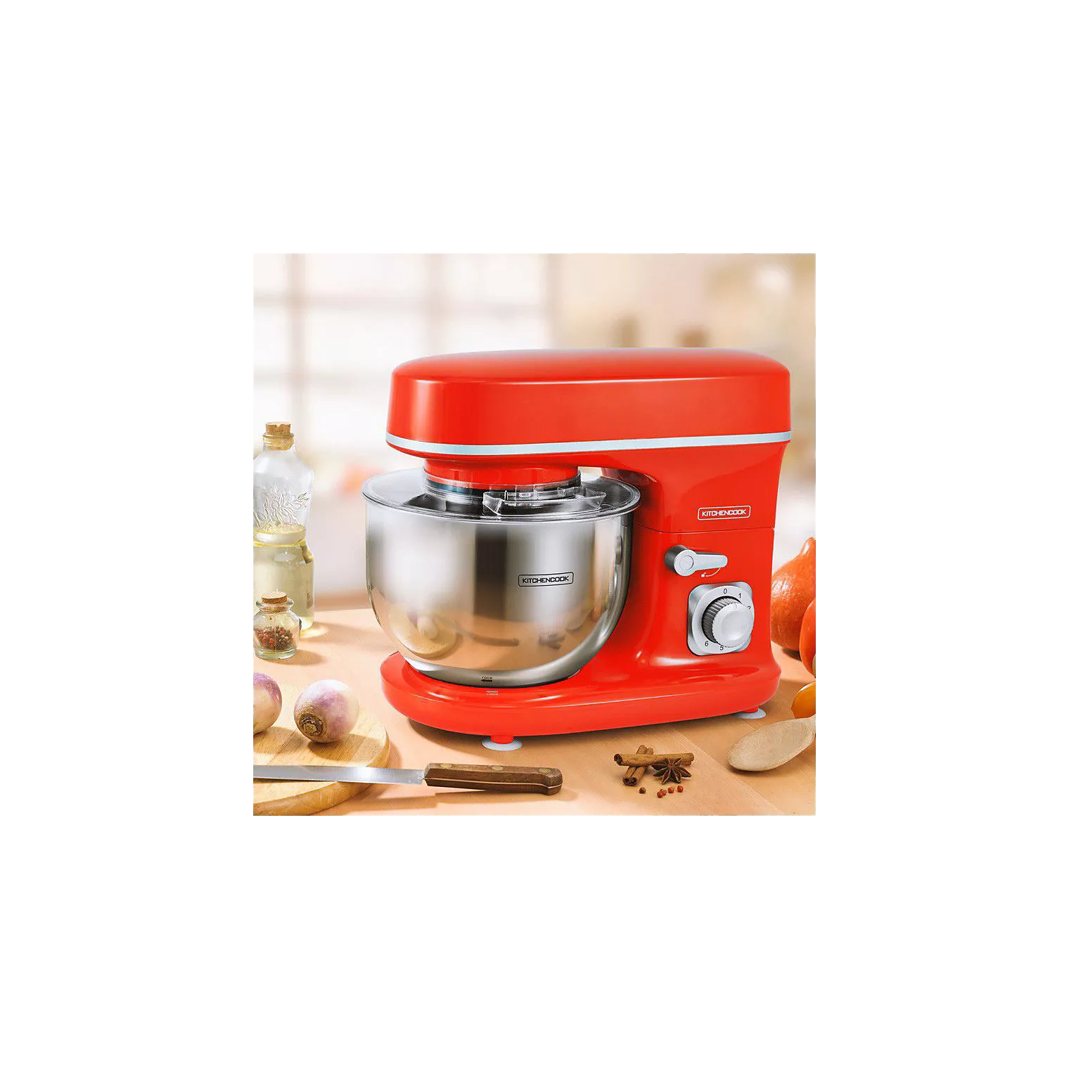 Robot pâtissier KITCHENCOOK REVOLVE_RED – Image 7