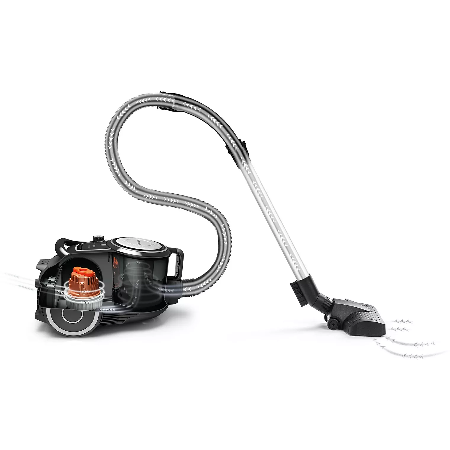 Aspirateur sans sac BOSCH Pro family bleu BGS41FAM