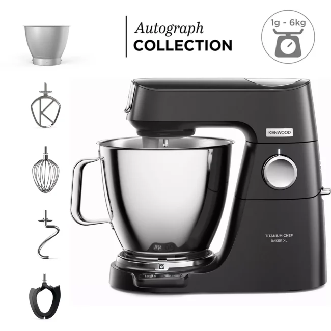 Robot pâtissier KENWOOD Titanium ChefBaker Autograph KVL85.004BK