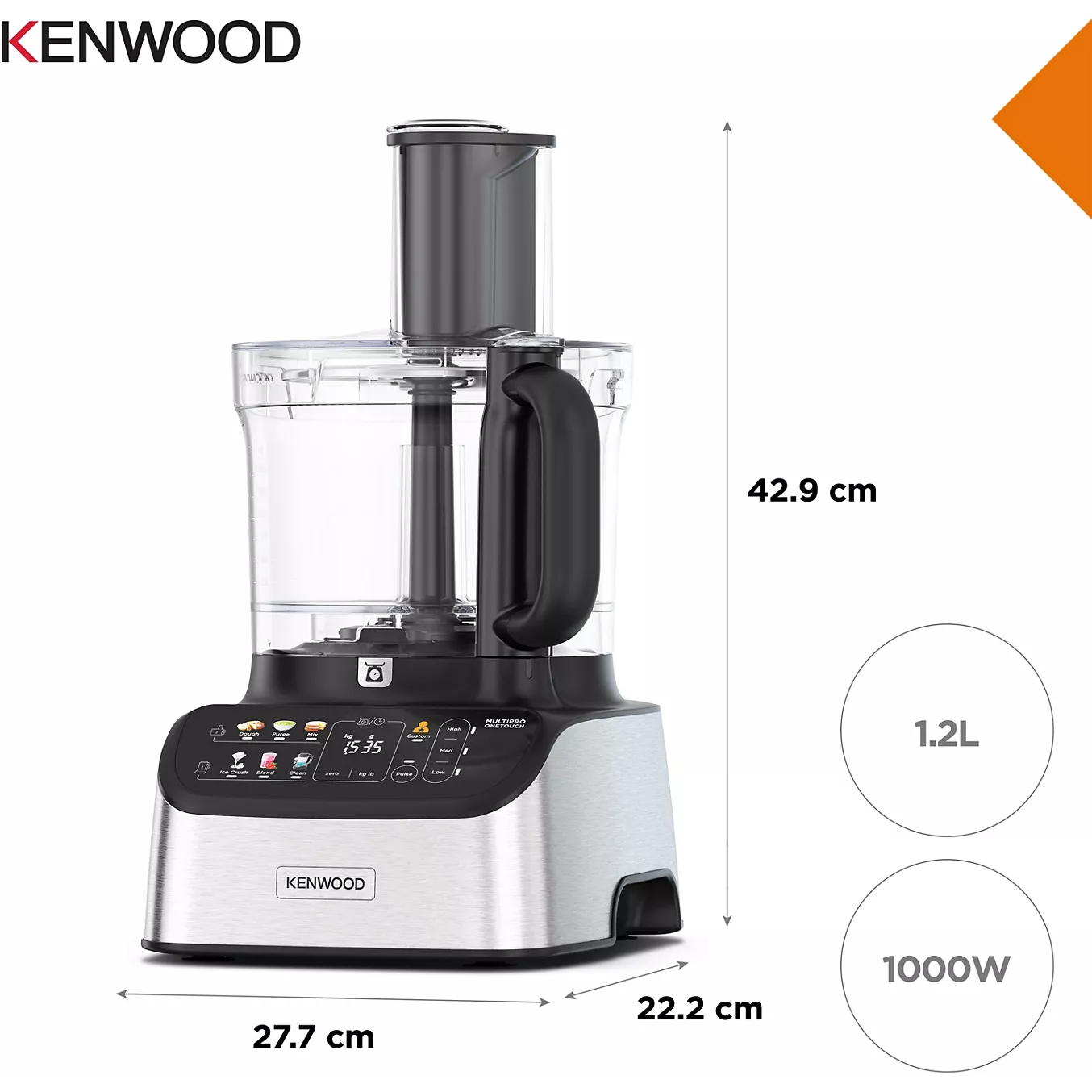Robot multifonction KENWOOD MultiPro OneTouch FDM73.850SS - Image 3