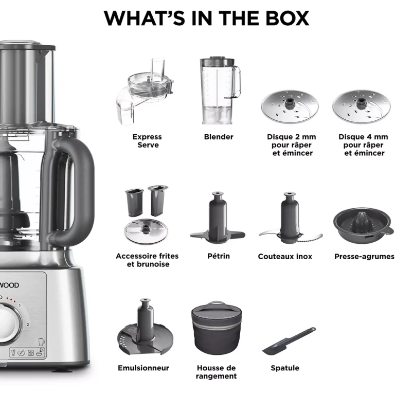 Robot multifonction KENWOOD FDP65.820SI Multipro Express