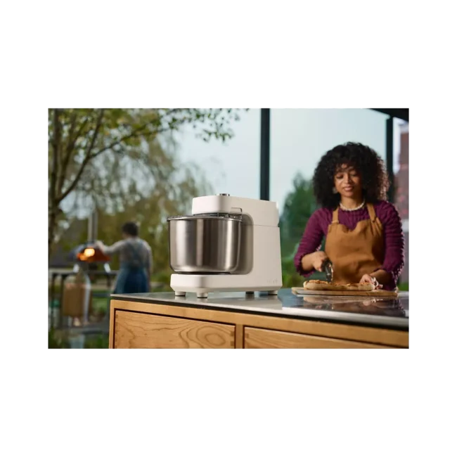 Robot pâtissier OONI Halo Pro blanc, 7 L, 58 vitesses, transmission directe