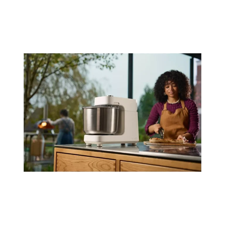 Robot pâtissier OONI Halo Pro blanc, 7 L, 58 vitesses, transmission directe