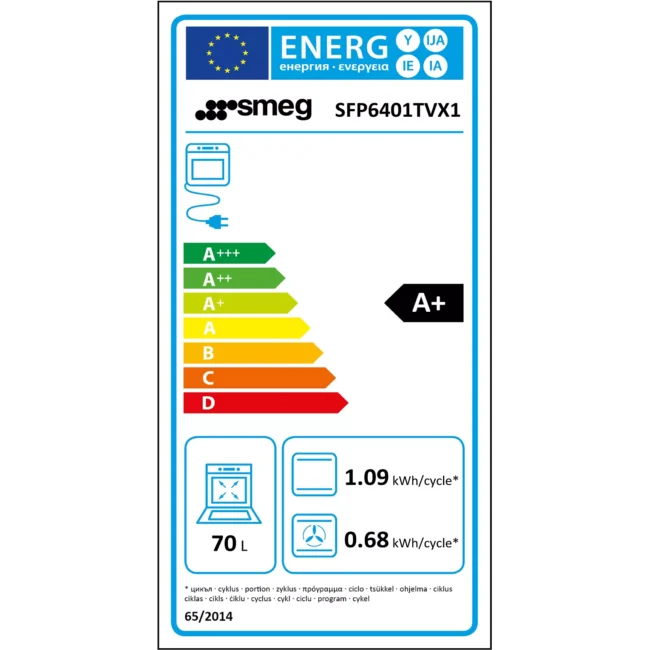 Four encastrable SMEG SFP6401TVX1