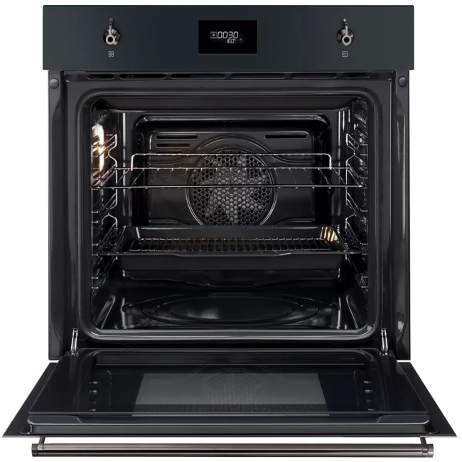 Les points forts du produit On adore Son design élégant et raffiné. Nombreuses fonctions dont Shabbat maintien au chaud. Chaleur tournante pulsée - Nettoyage pyrolyse Rails téléscopiques Porte froide - Cavité XL (70L) Encastrement standard (60cm)