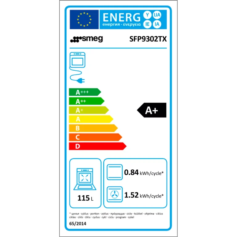 Four encastrable SMEG SFP9302TX