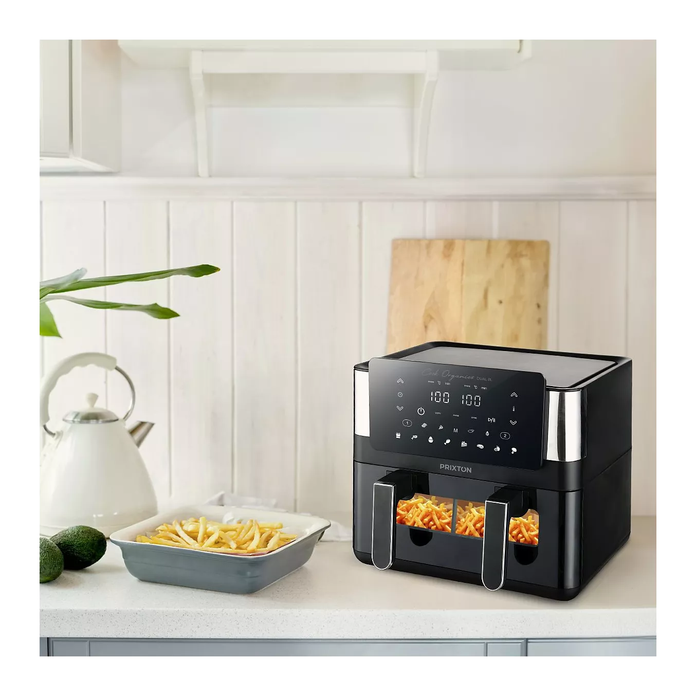 Friteuse sans huile PRIXTON Cook 8 litres - 12 Programmes – Image 3