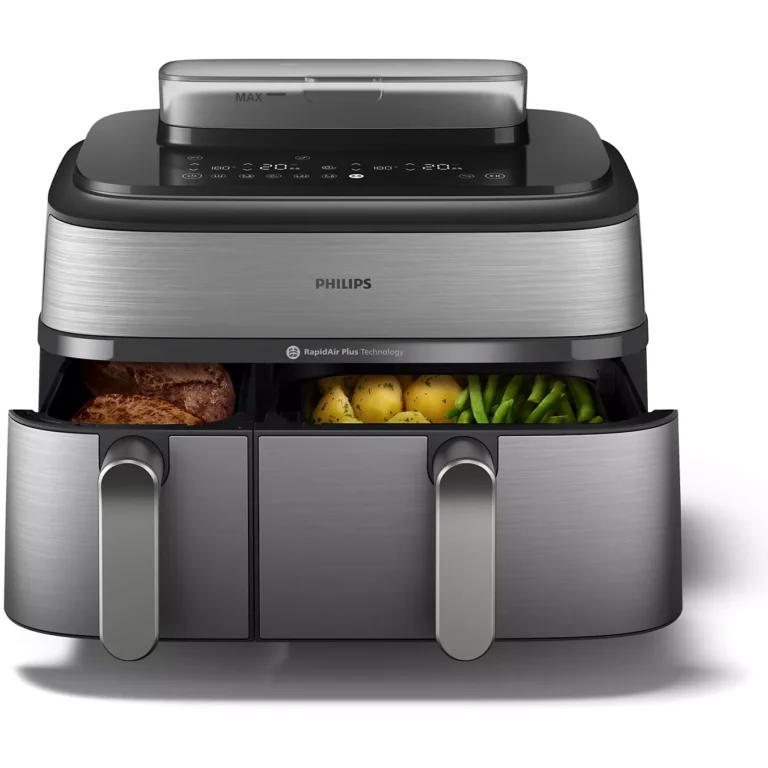Airfryer PHILIPS NA555/00 friteuse sans huile double panier