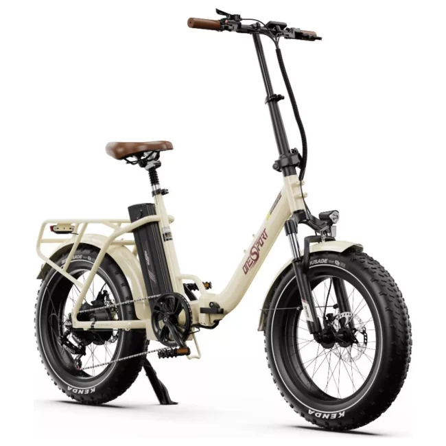 Vélo électrique ONESPORT OT16 MAX 500W 48V18AH Beige