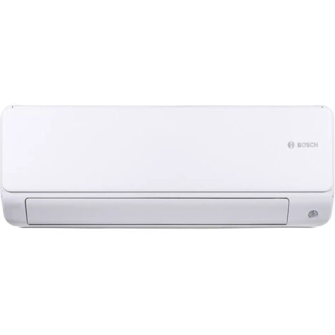 Bosch – Climatiseur monobloc réversible 2,6 kW R32 – Filtration avancée par ioniseur – Capteur de présence intelligent – Commande via application