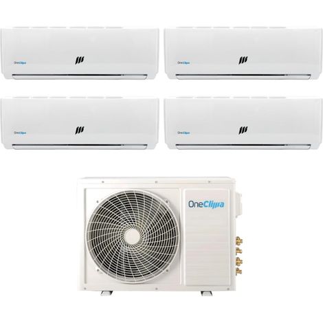 Climatiseur multi-split quadri : OneClima Pro 9+9+9+18 avec MLT32x4/Y24 R-32 Wi-Fi en option